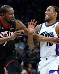 威少15+10德罗赞22分 杜兰特23分国王送火箭三连败